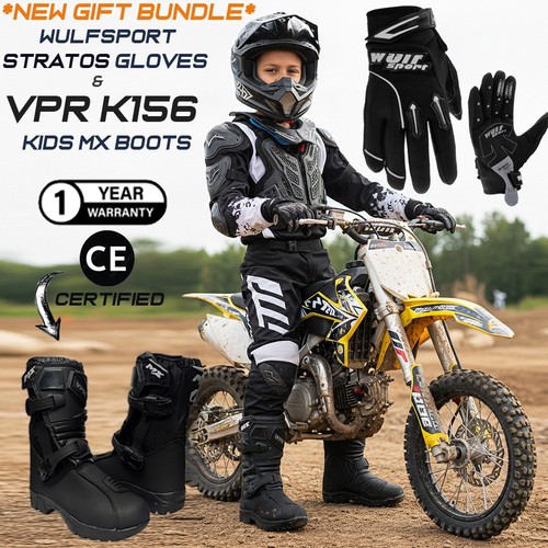 Kids motocross boots - kids, ce