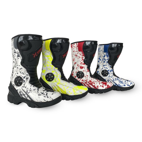 Kids adventure dirt bike boots - adventure,