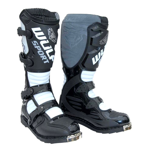 Leather motocross boots - motocross,